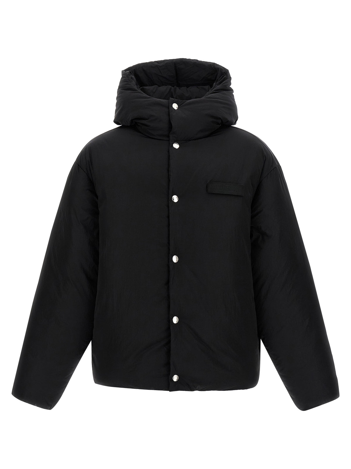 Jacquemus Black Polyamide Full-Length Jacket