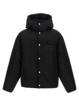 Jacquemus Black Polyamide Full-Length Jacket
