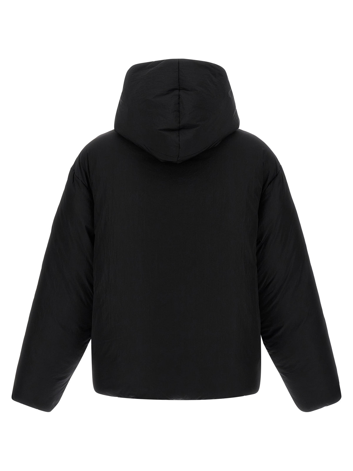 Jacquemus Black Polyamide Full-Length Jacket