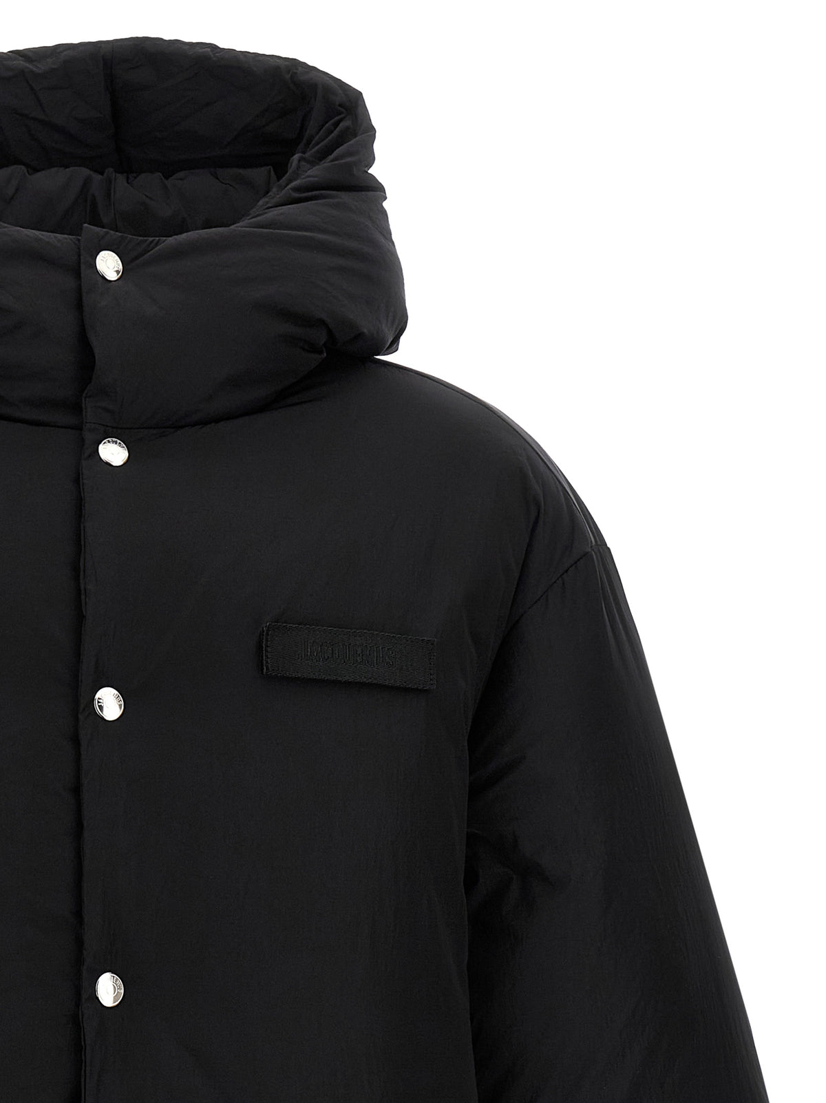 Jacquemus Black Polyamide Full-Length Jacket