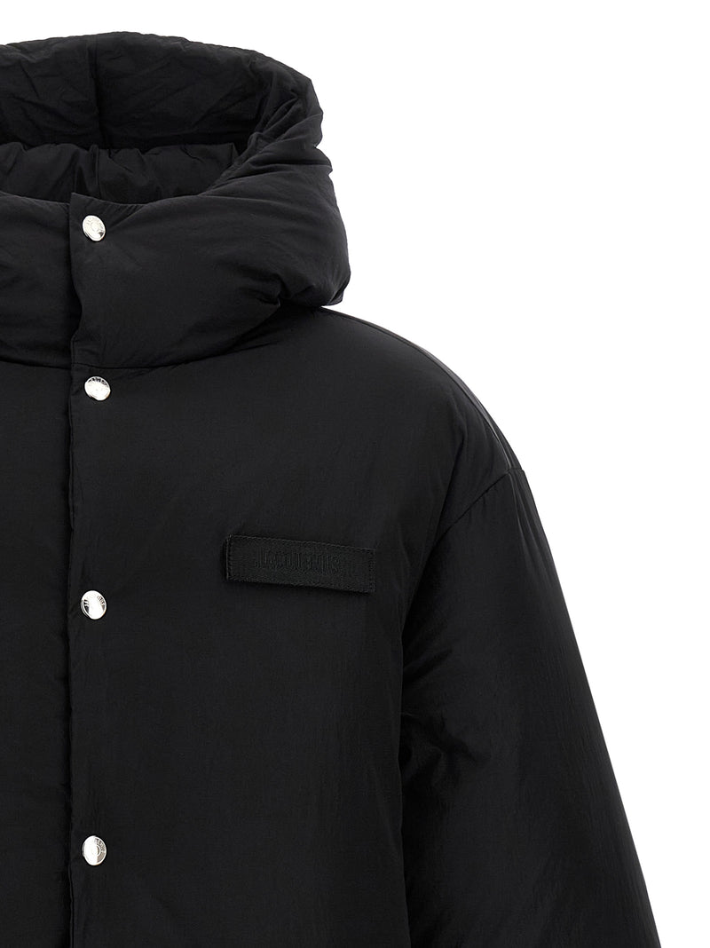 Jacquemus Black Polyamide Full-Length Jacket - La Doudoune