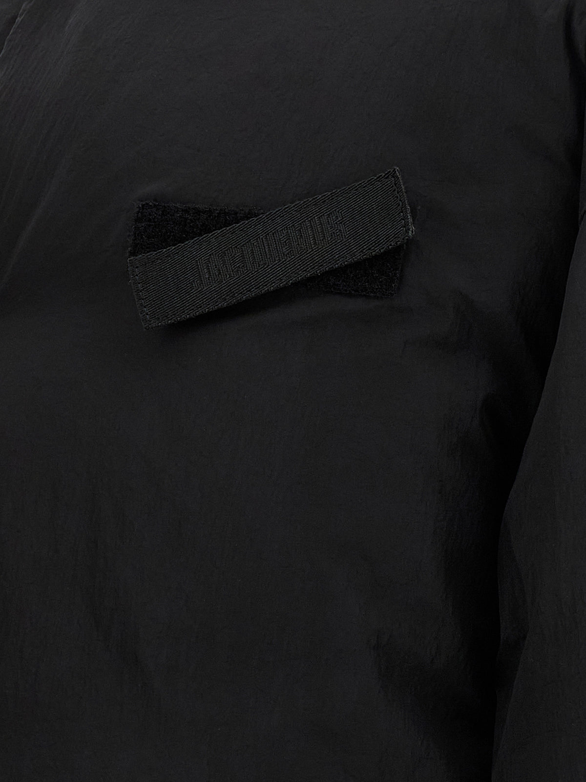Jacquemus Black Polyamide Full-Length Jacket