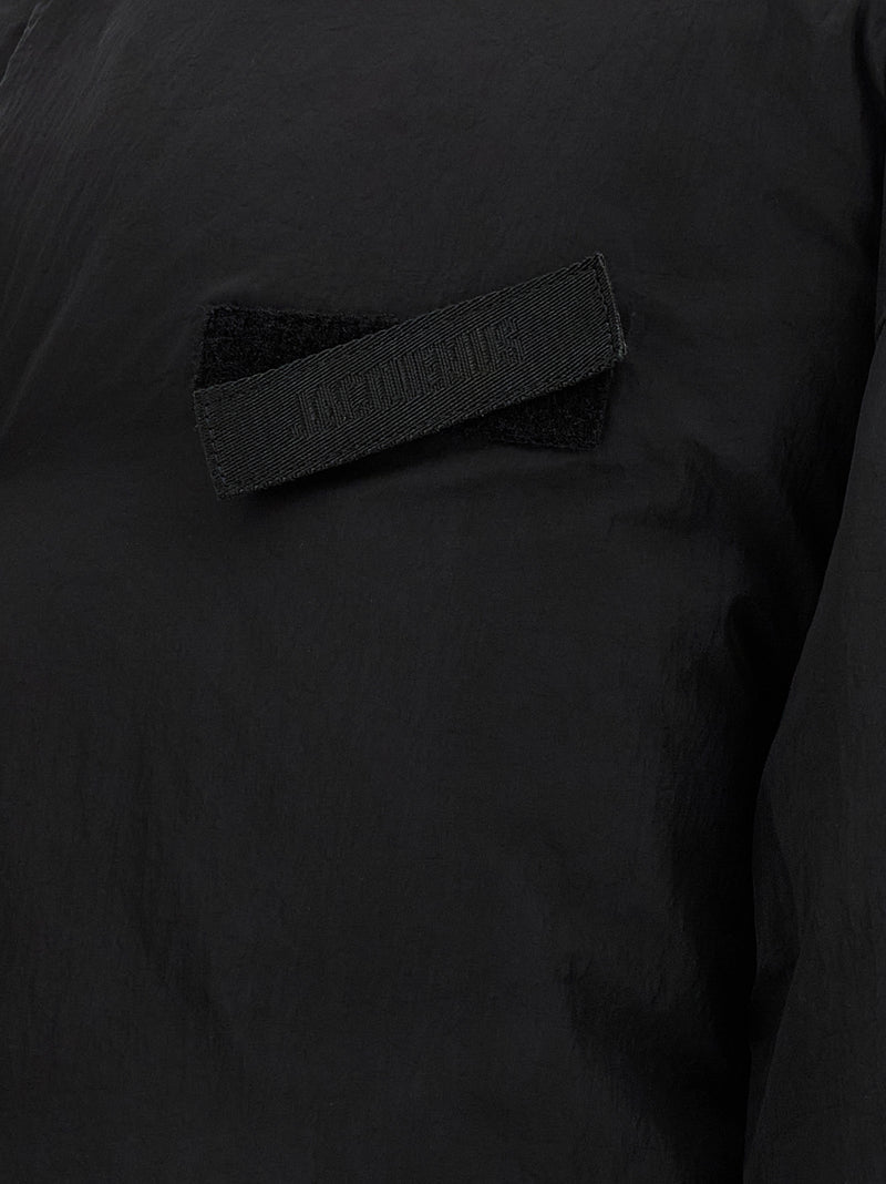 Jacquemus Black Polyamide Full-Length Jacket - La Doudoune