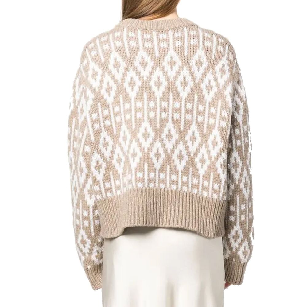 Brunello Cucinelli Brown Cashmere Sweatshirt - Luxurious Comfort