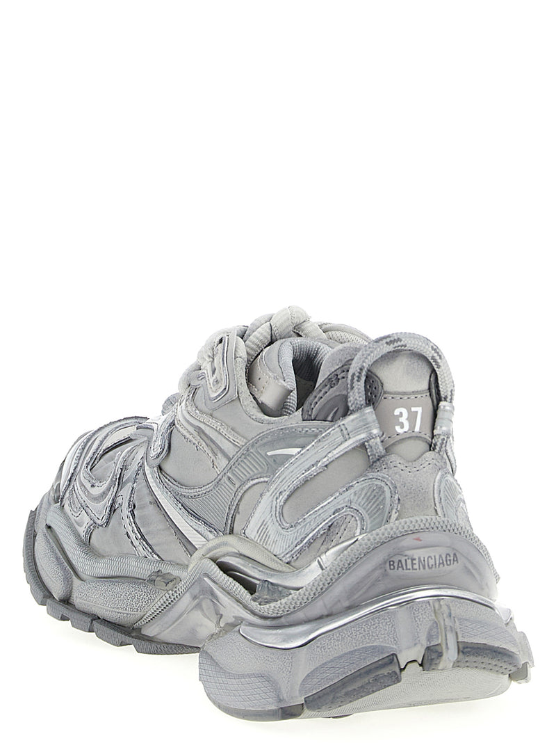 Baskets Balenciaga grises en polyéthylène