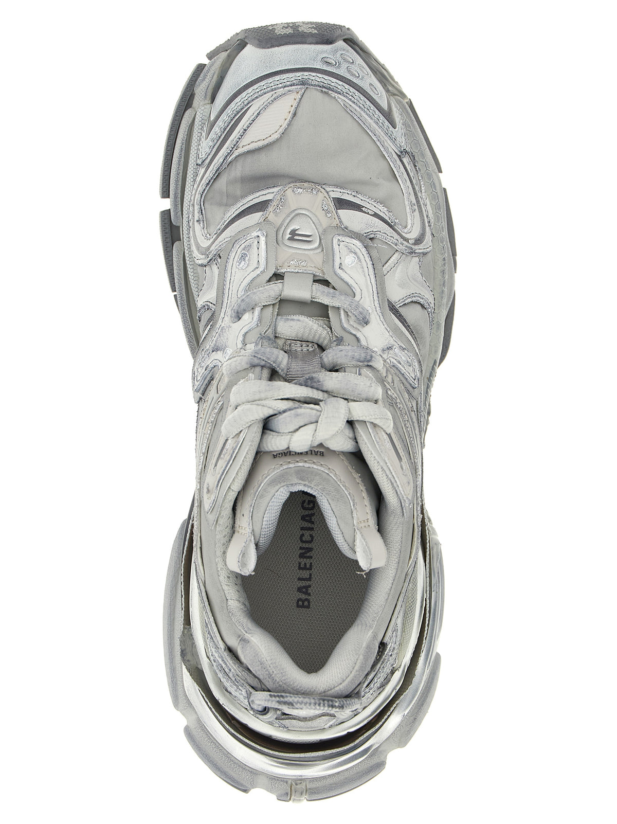 Baskets Balenciaga grises en polyéthylène