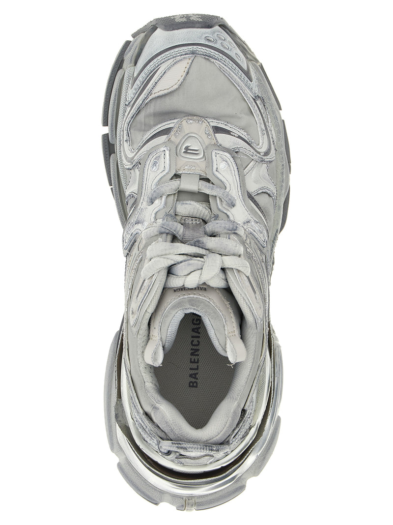 Baskets Balenciaga grises en polyéthylène