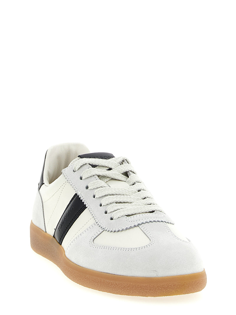 Tom Ford Bicolor Calfskin Sneakers