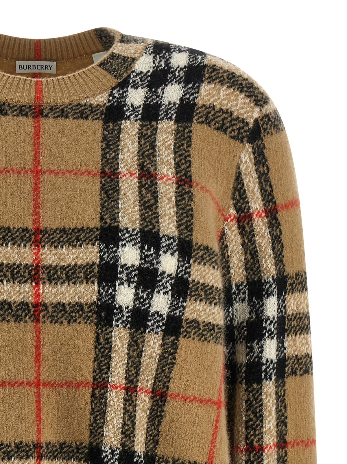 Cardigan Burberry en cachemire beige