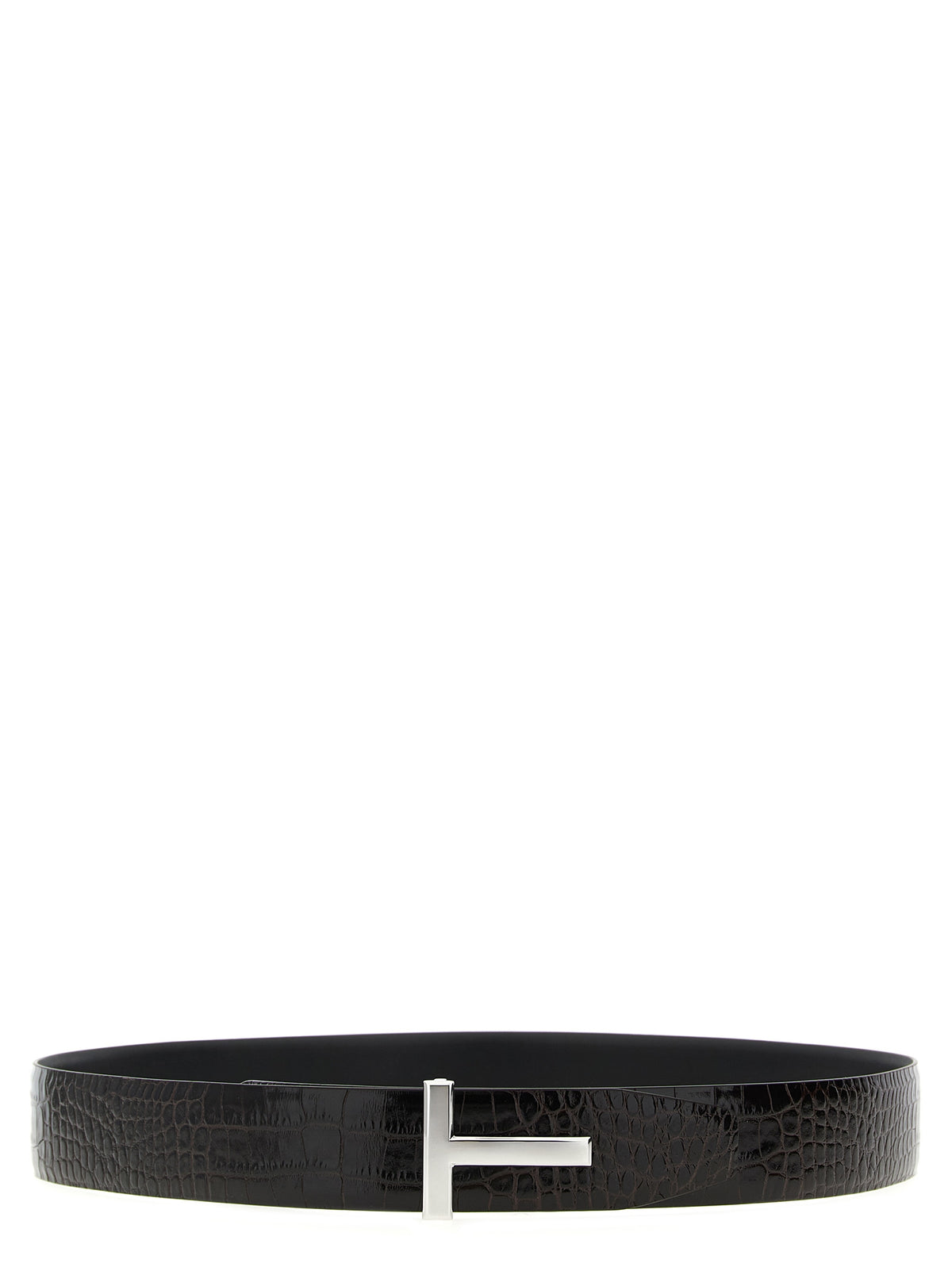 Ceinture Tom Ford en veau marron