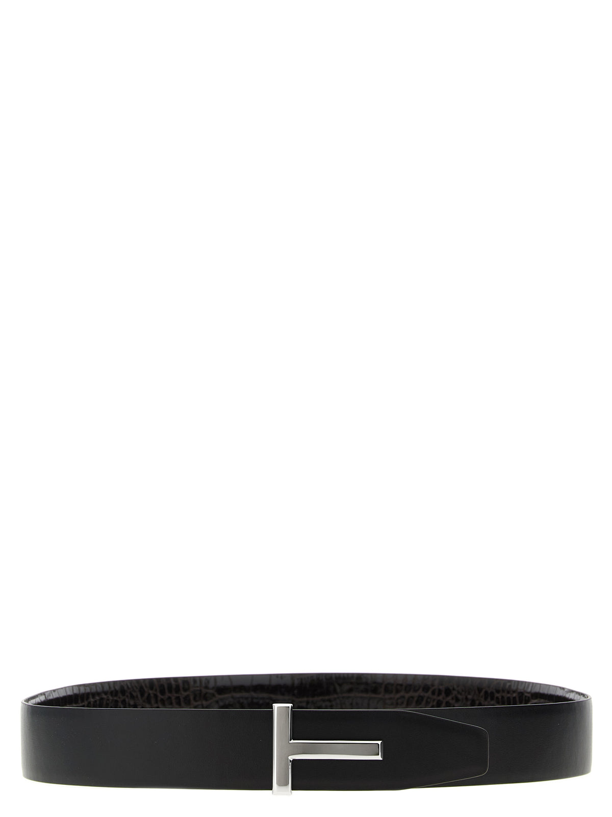 Ceinture Tom Ford en veau marron