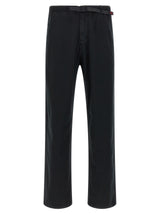 Pantalon décontracté en coton noir Gramicci
