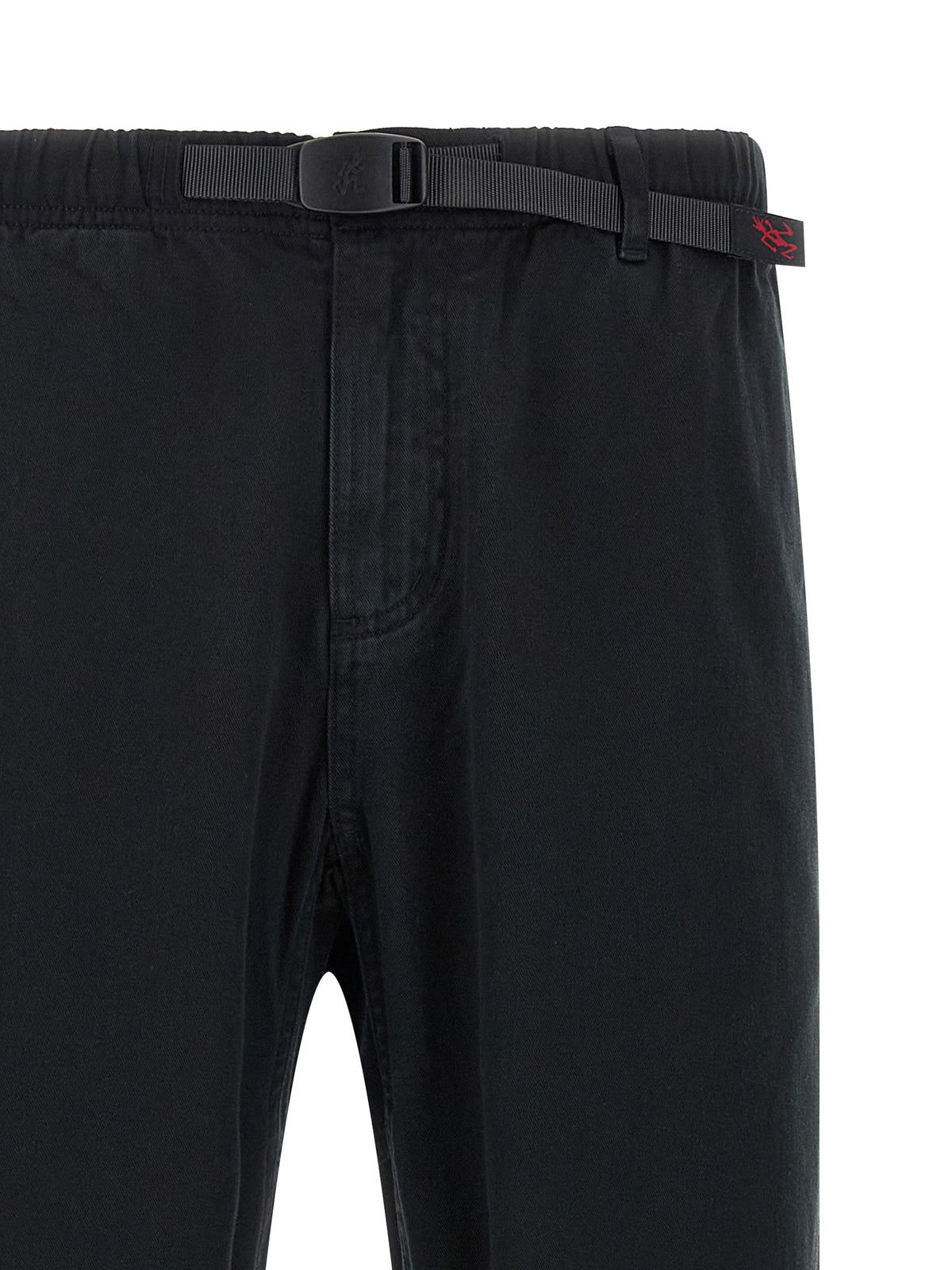 Pantalon décontracté en coton noir Gramicci