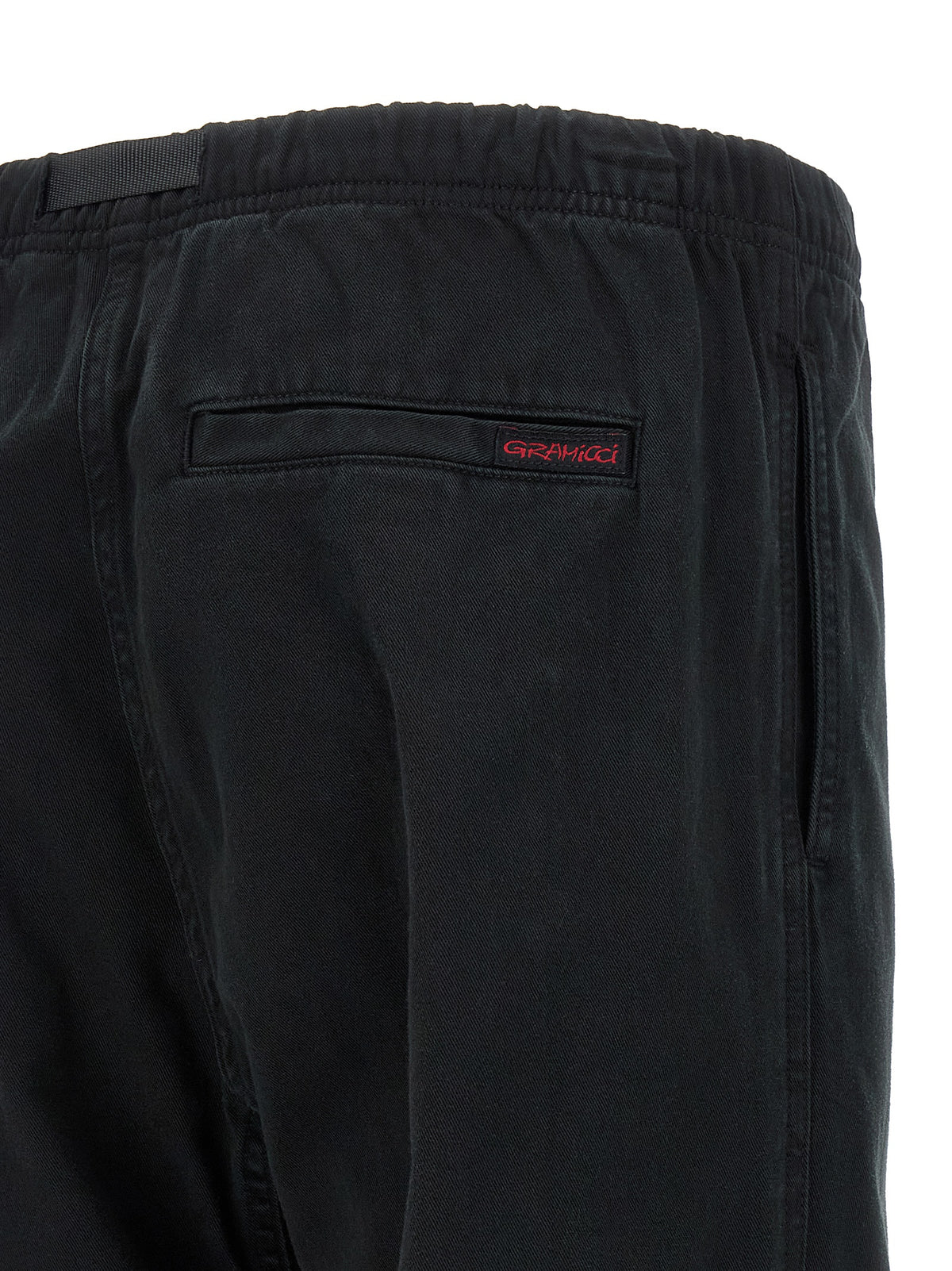 Pantalon décontracté en coton noir Gramicci