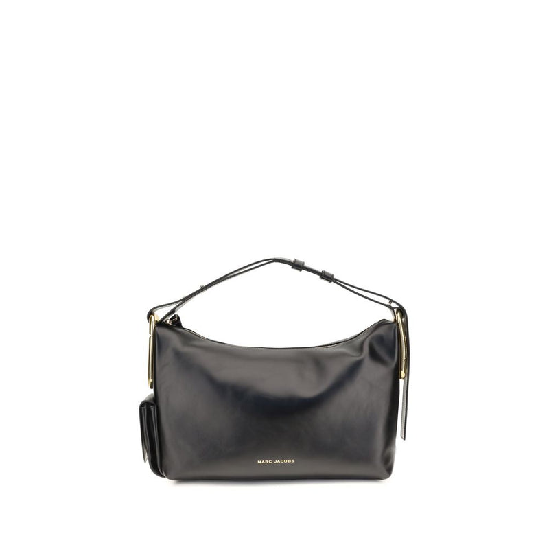 Marc Jacobs Black Calf Leather Bos Taurus Shoulder Bag