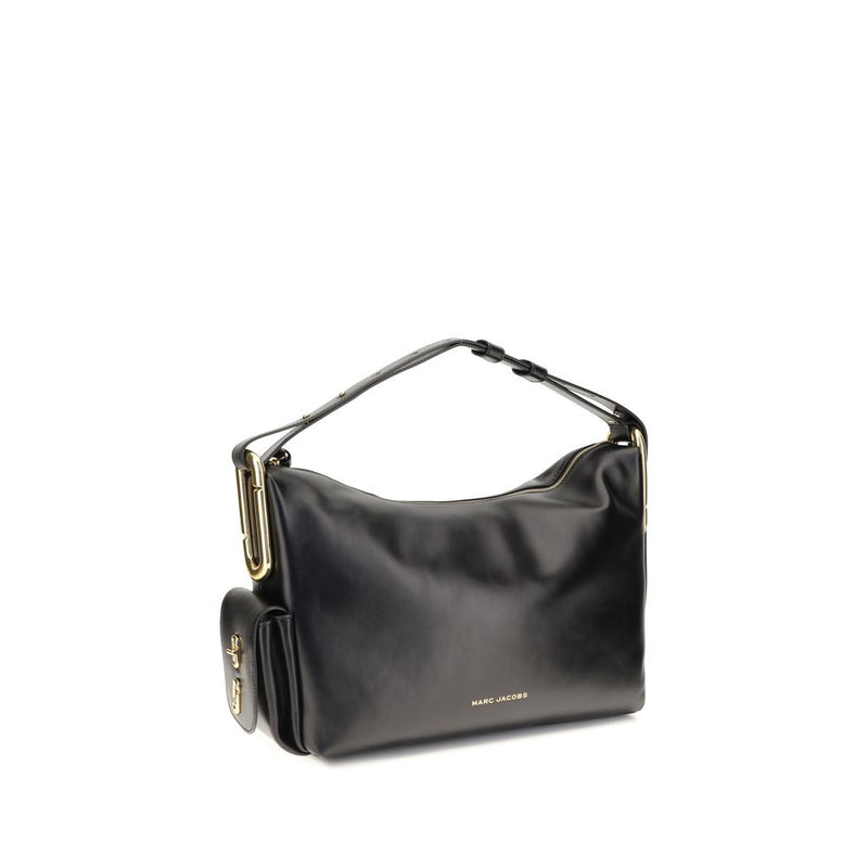 Marc Jacobs Black Calf Leather Bos Taurus Shoulder Bag