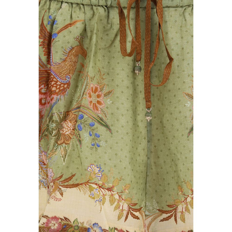 Zimmermann Indra Multicolor Silk Bermuda Shorts