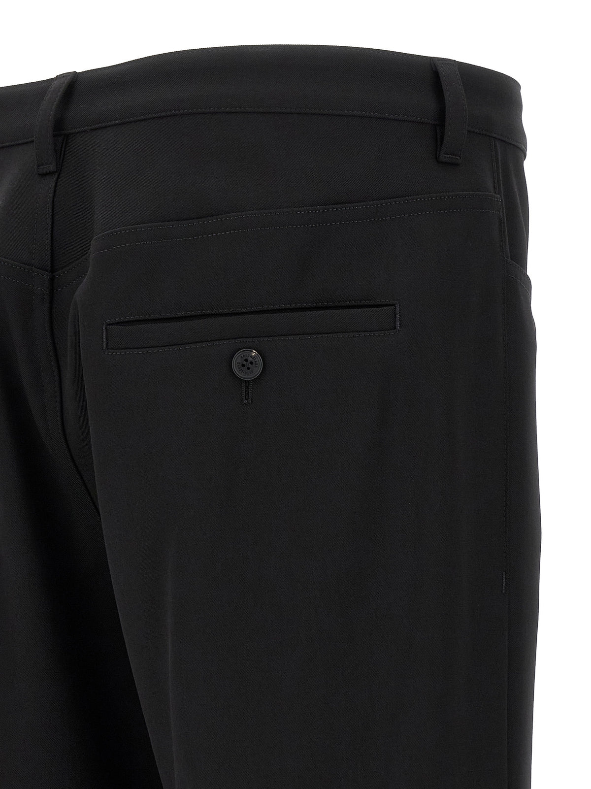 Balenciaga Black Wool Dress Pants