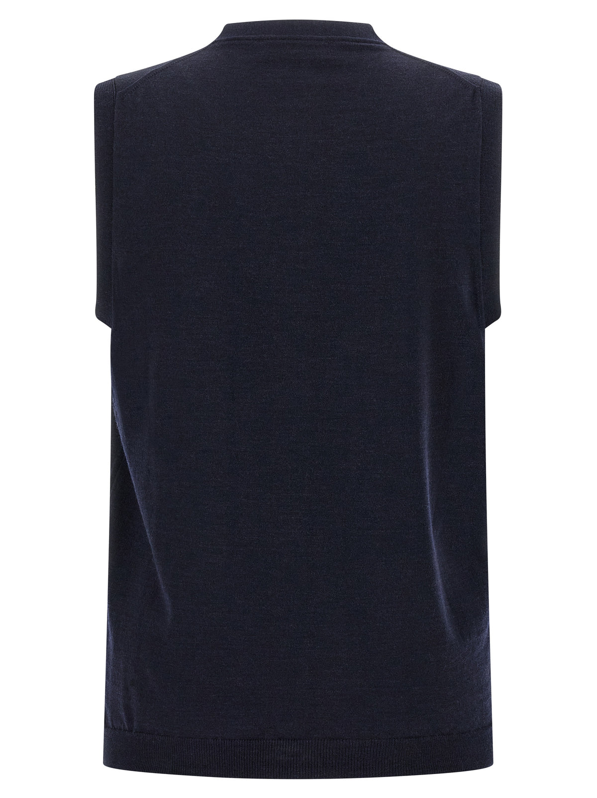 ZANONE Blue Virgin Wool Cardigan for Men