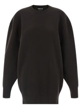 Robe courte en laine vierge marron Tom Ford