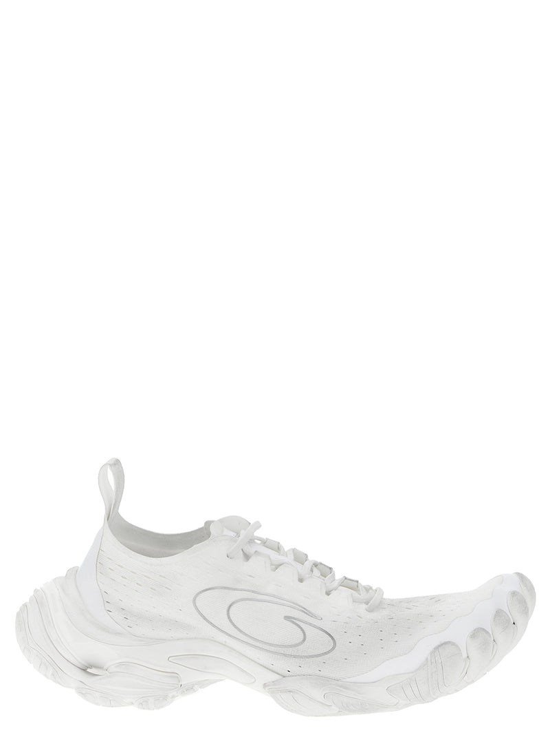 Balenciaga Anatomic Runner White Polyester Sneakers