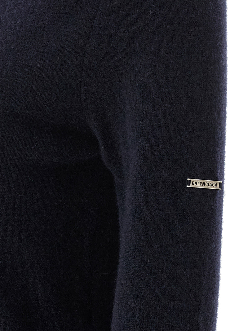 Balenciaga Blue Cashmere Cardigan - Luxurious Comfort