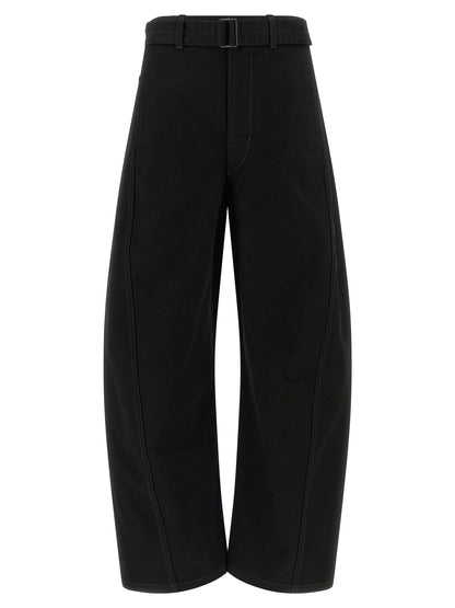 Lemaire Black Cotton Jeans Denim