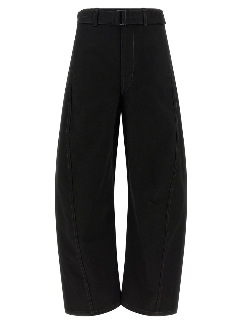 Lemaire Jean en denim de coton noir