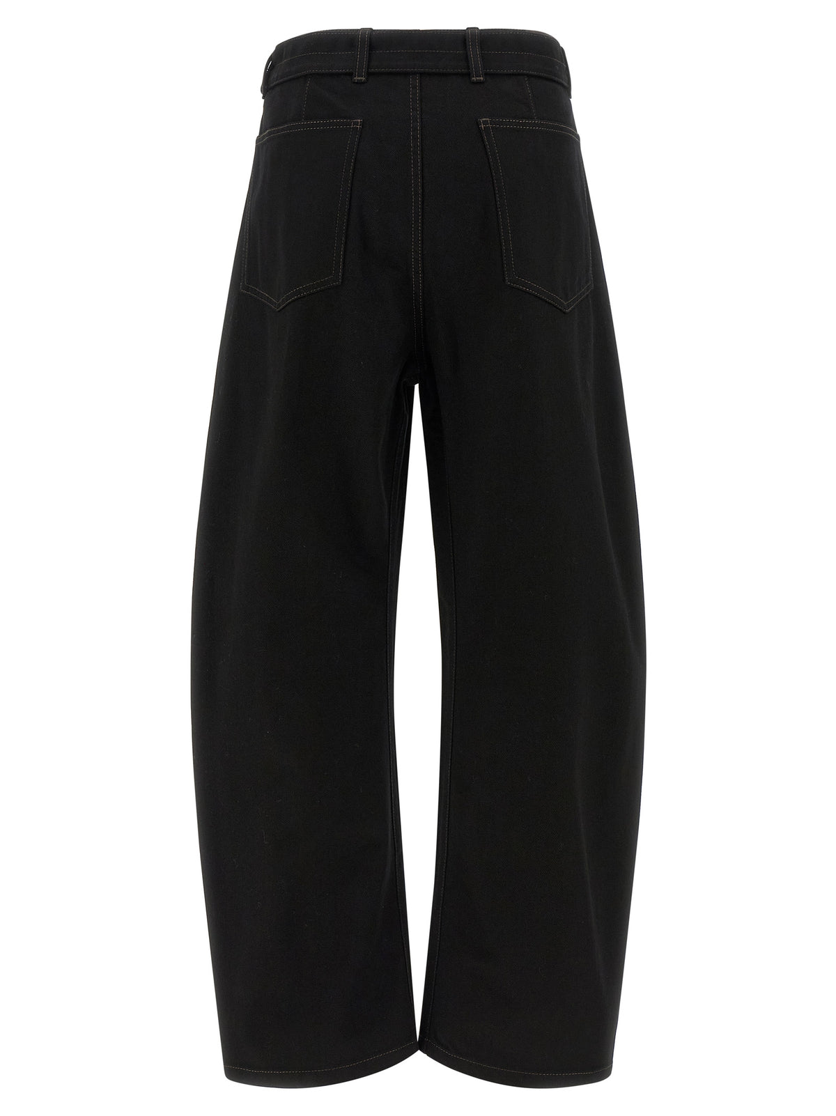 Lemaire Jean en denim de coton noir