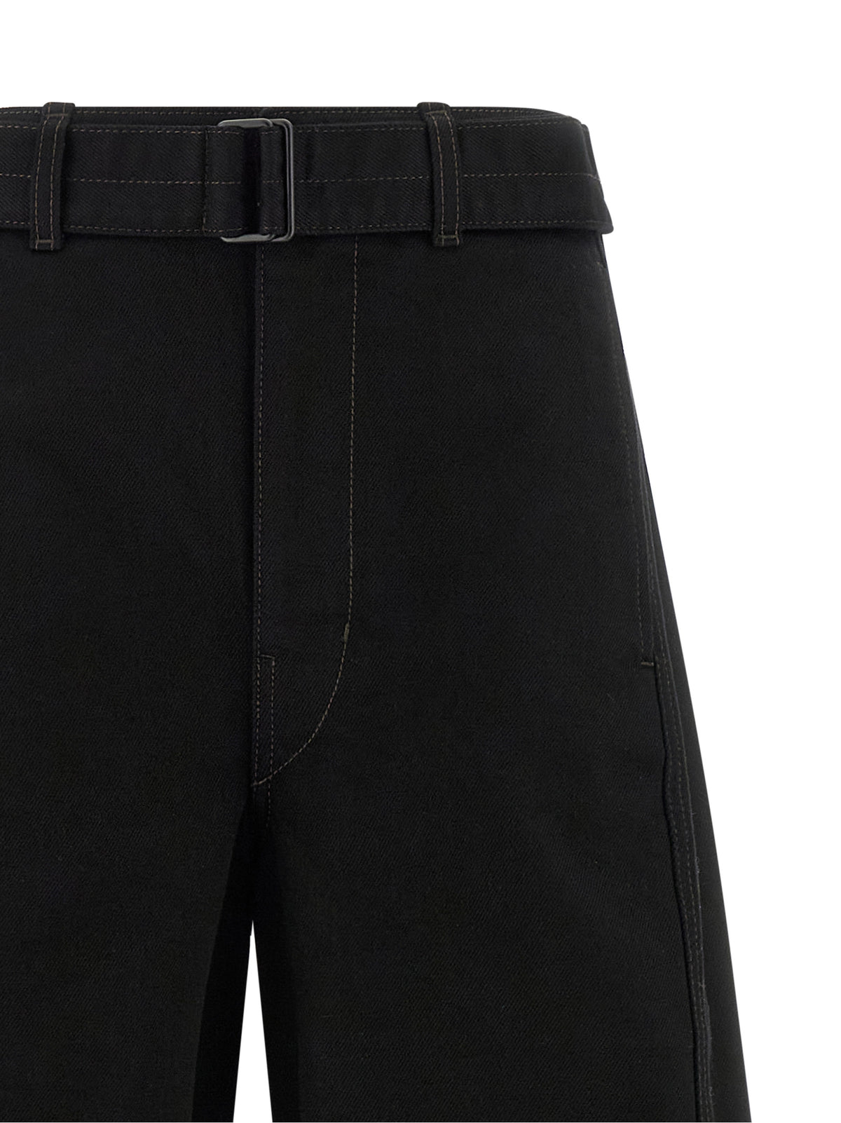 Lemaire Jean en denim de coton noir