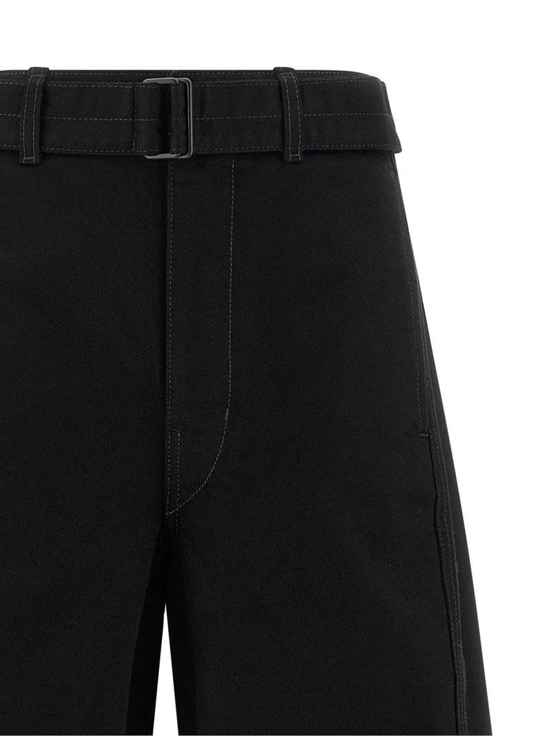 Lemaire Jean en denim de coton noir