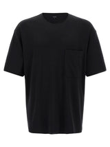 Lemaire Black Cotton T-Shirt