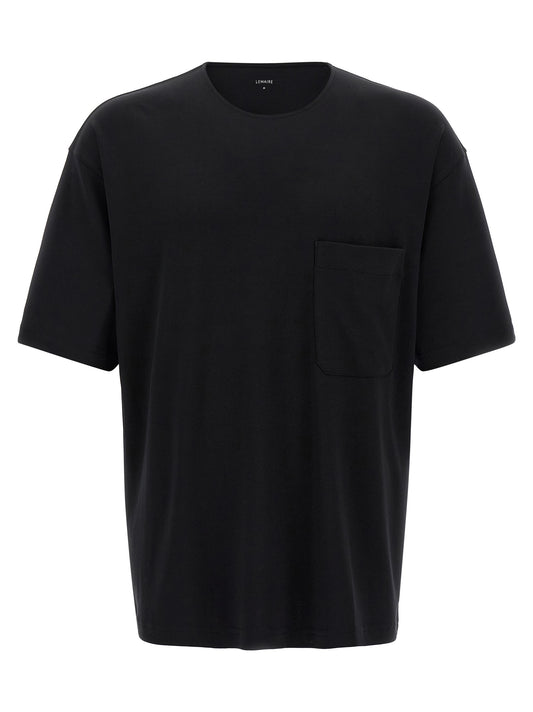 Lemaire Black Cotton T-Shirt