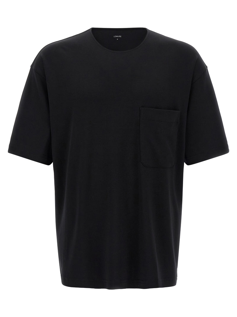 Lemaire Black Cotton T-Shirt