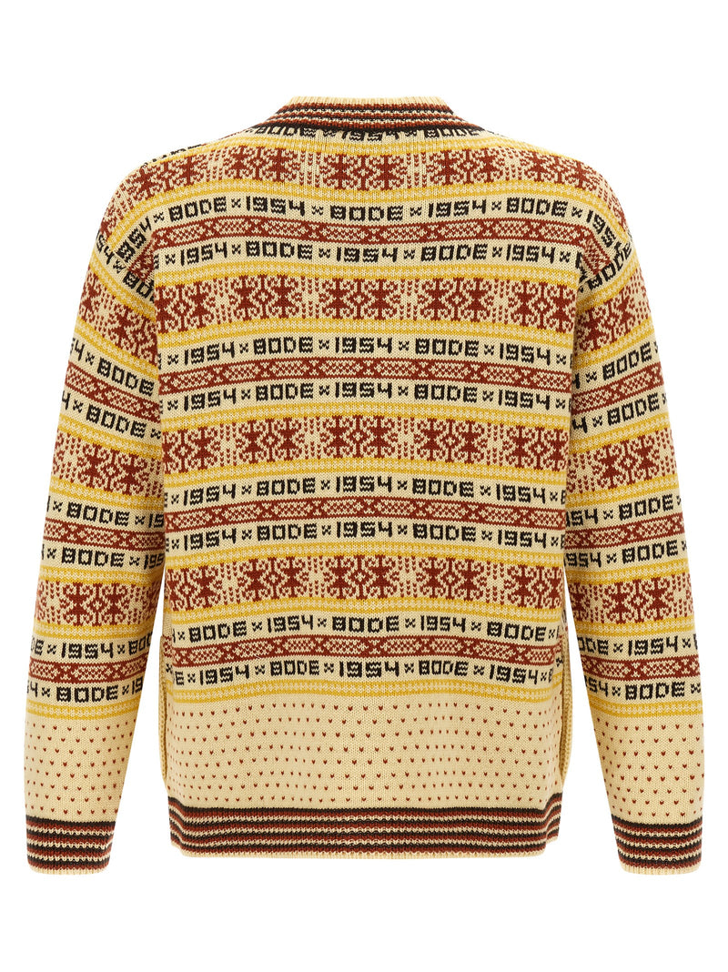 BODE Multicolor Wool Cardigan - Stylish and Functional