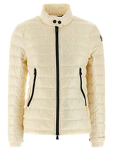 Moncler Grenoble Walibi White Polyamide Full-Length Jacket