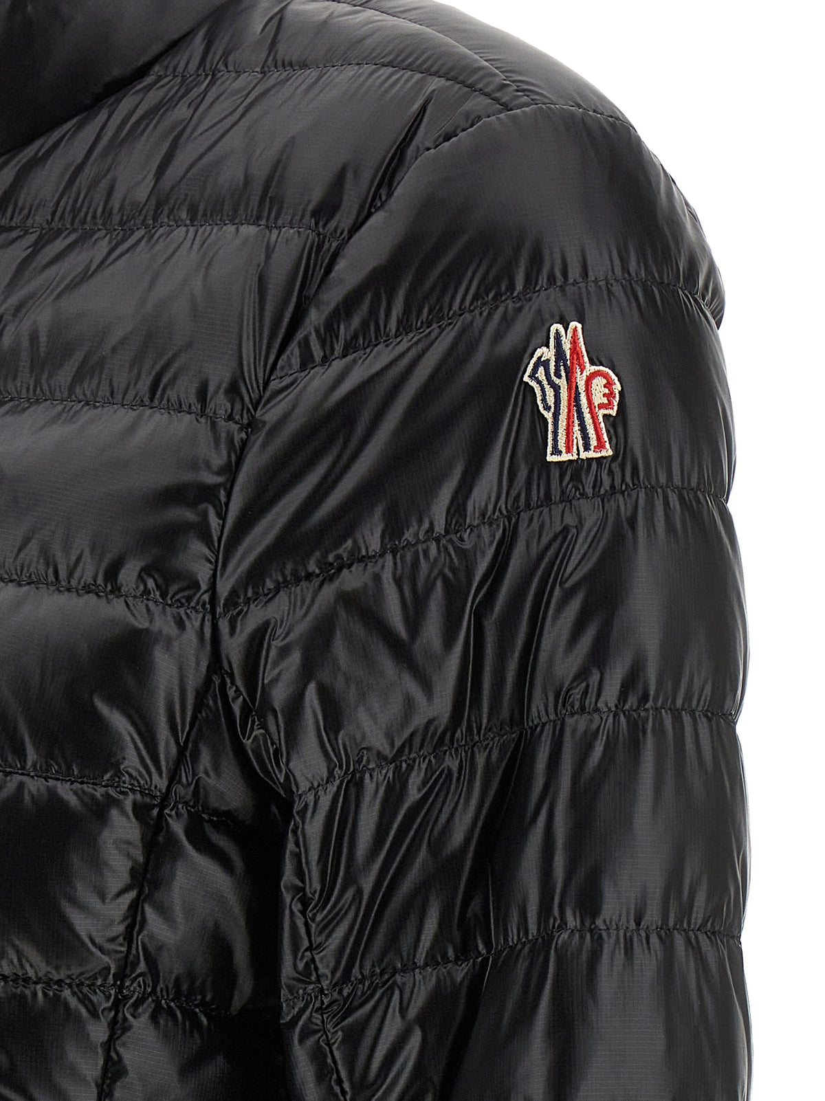 Moncler Grenoble Walibi Black Polyamide Full-Length Jacket
