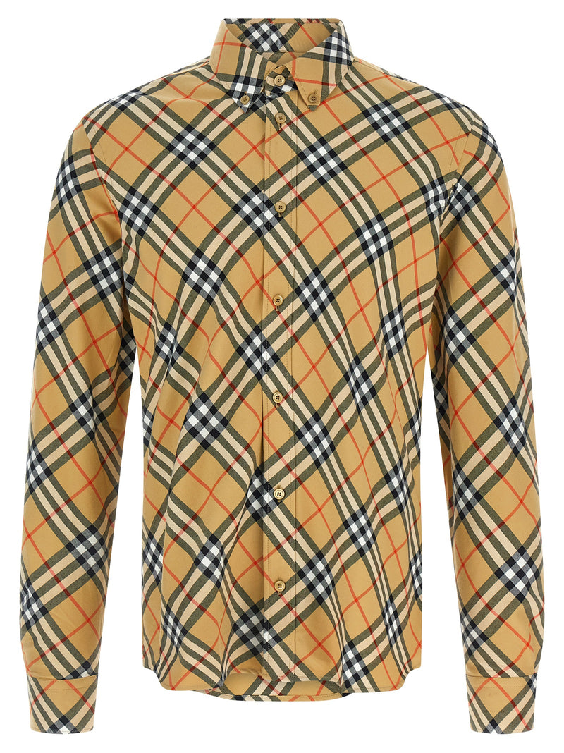 Blouse Burberry en coton beige