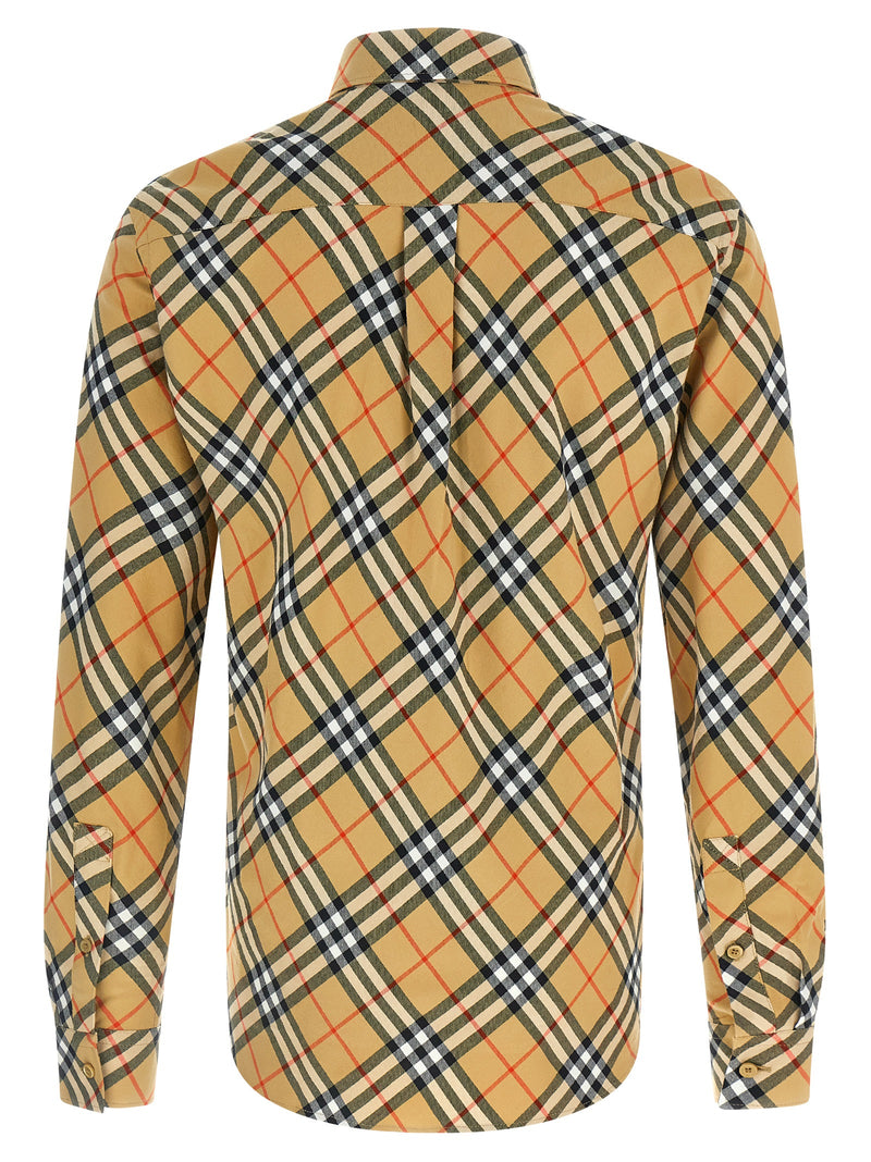 Blouse Burberry en coton beige