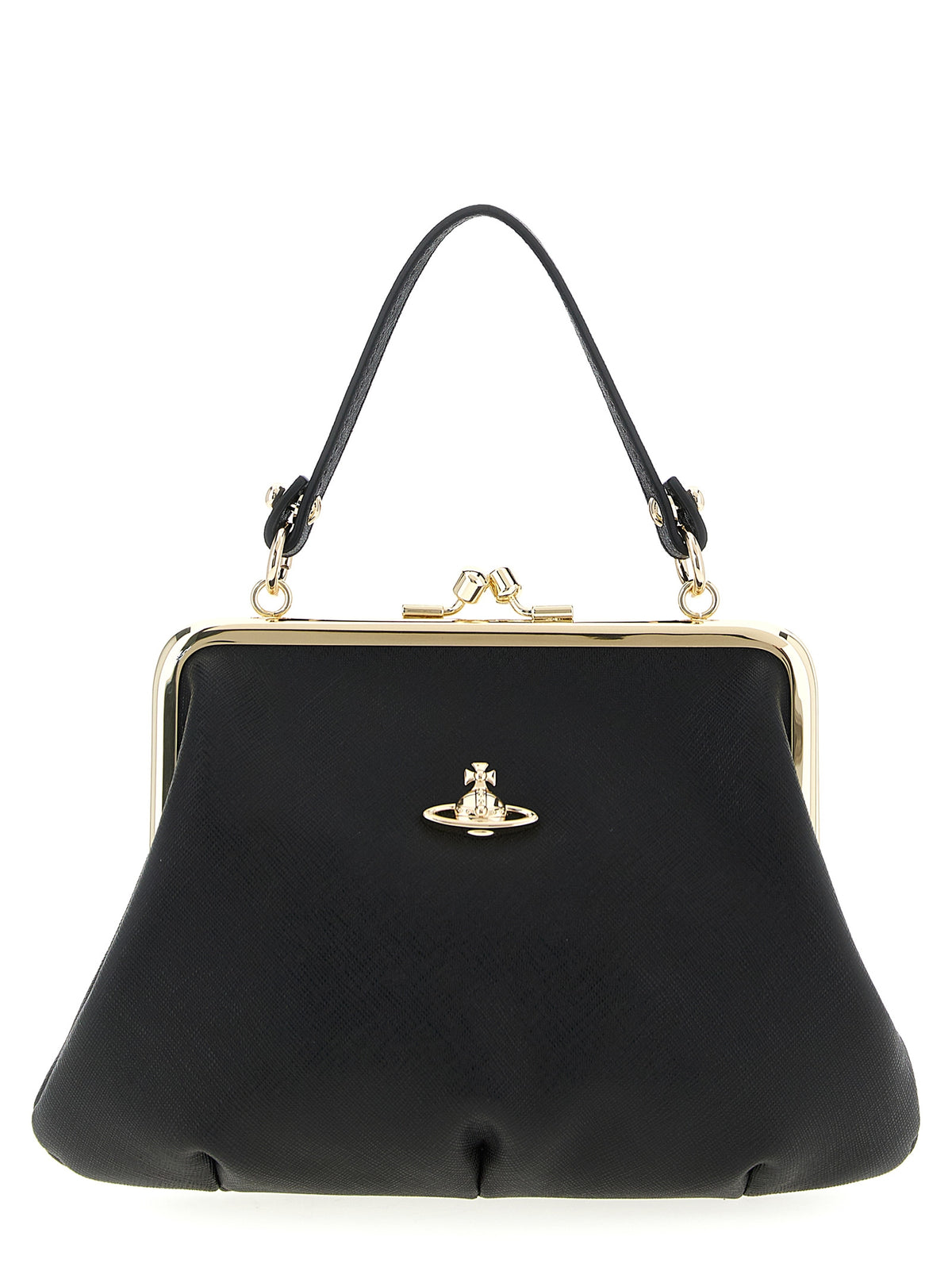Vivienne Westwood Black Cowhide Handbag