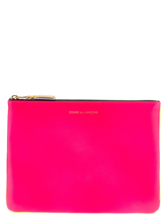 Comme Des Garçons Multicolor Goatskin Cardholder