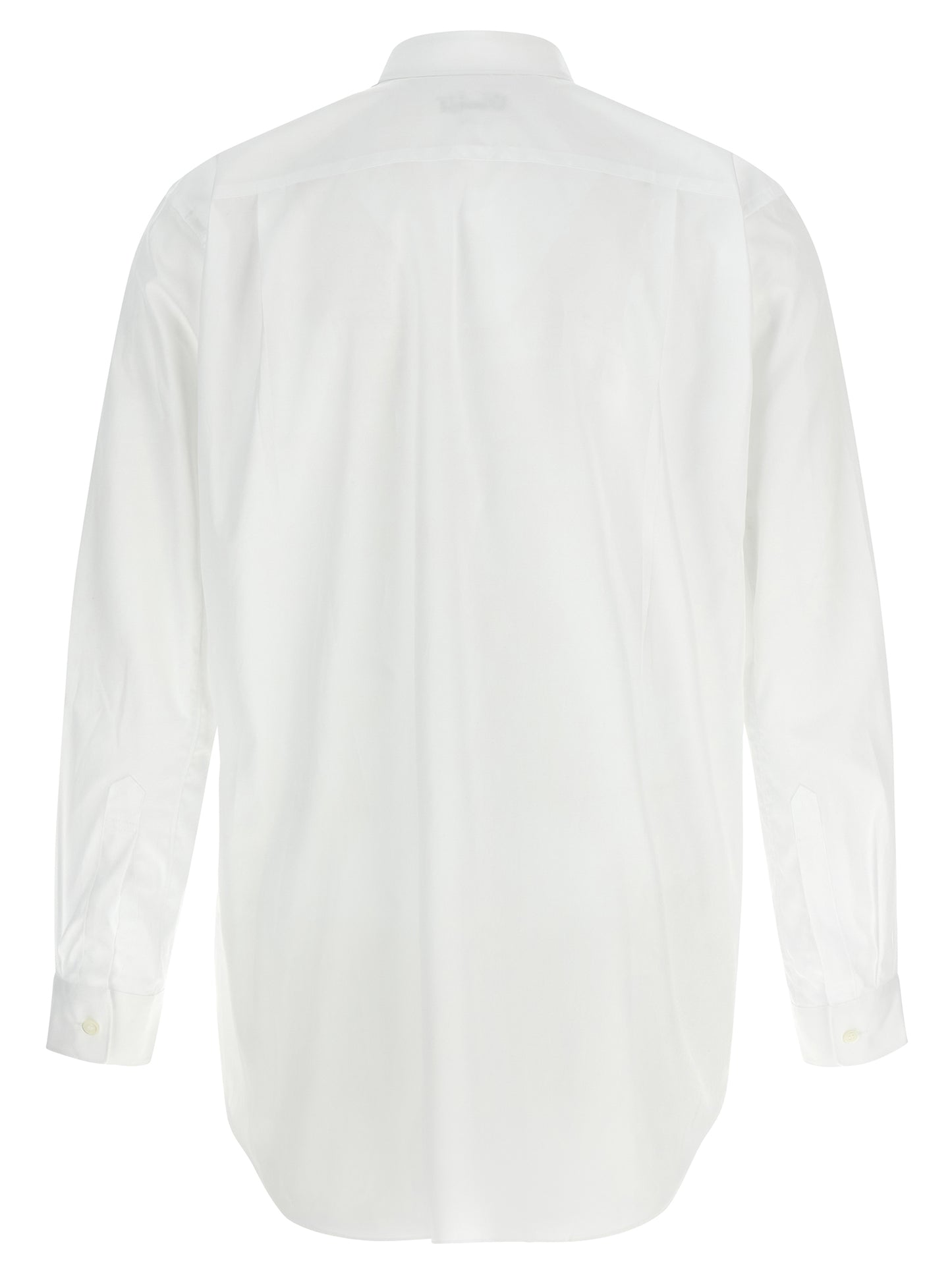 Comme Des Garçons Play White Cotton Blouse