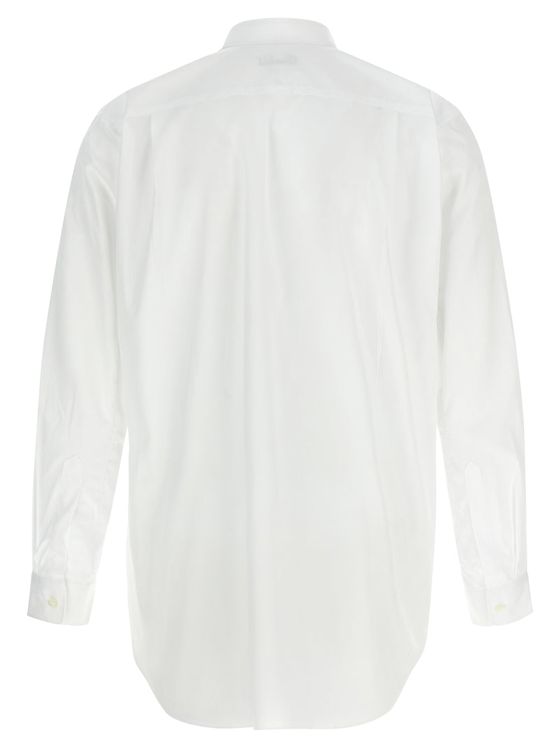Comme Des Garçons Play White Cotton Blouse