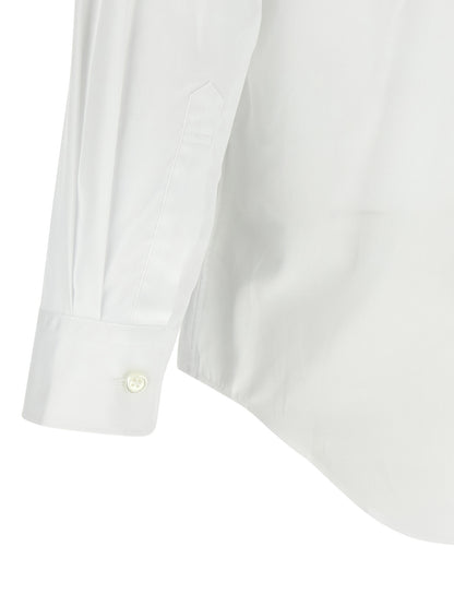 Comme Des Garçons Play White Cotton Blouse