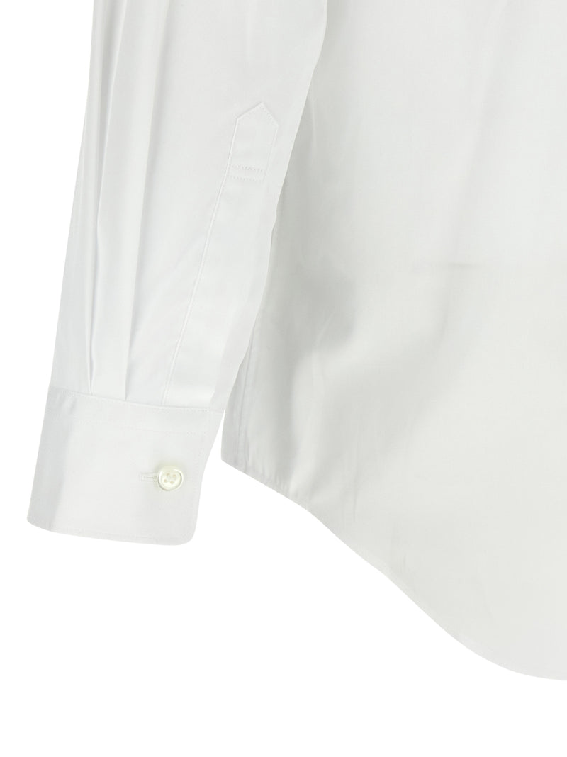 Comme Des Garçons Play White Cotton Blouse