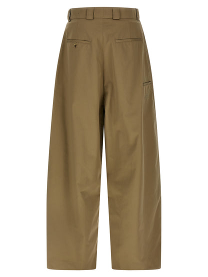 WILLY CHAVARRIA Beige Polyester Chino Pants