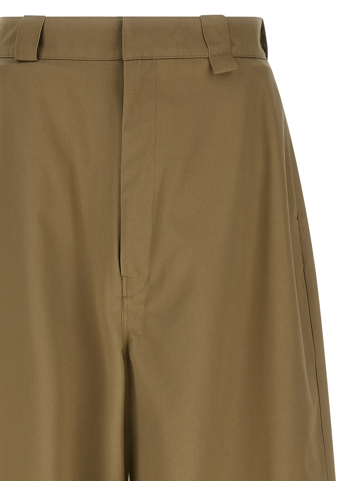 Pantalon chino en polyester beige WILLY CHAVARRIA
