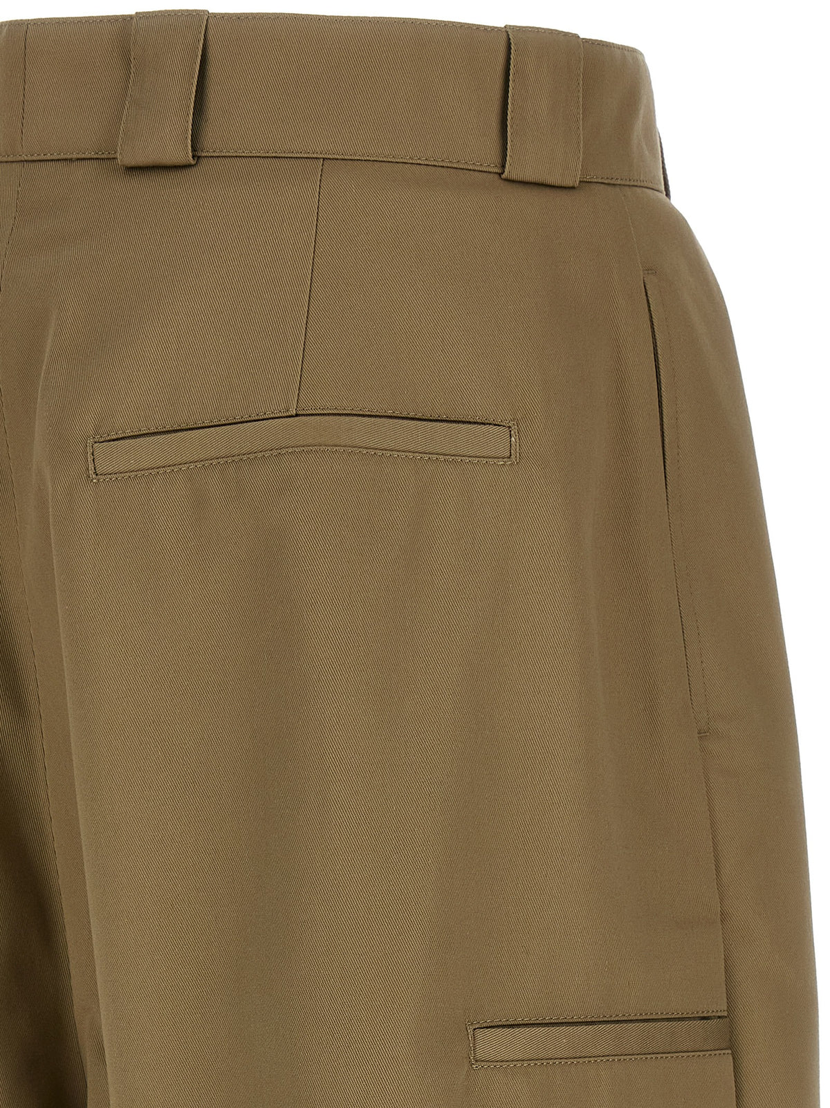 Pantalon chino en polyester beige WILLY CHAVARRIA