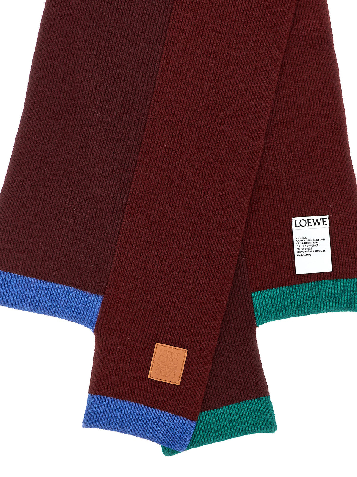 Masque en laine multicolore Loewe