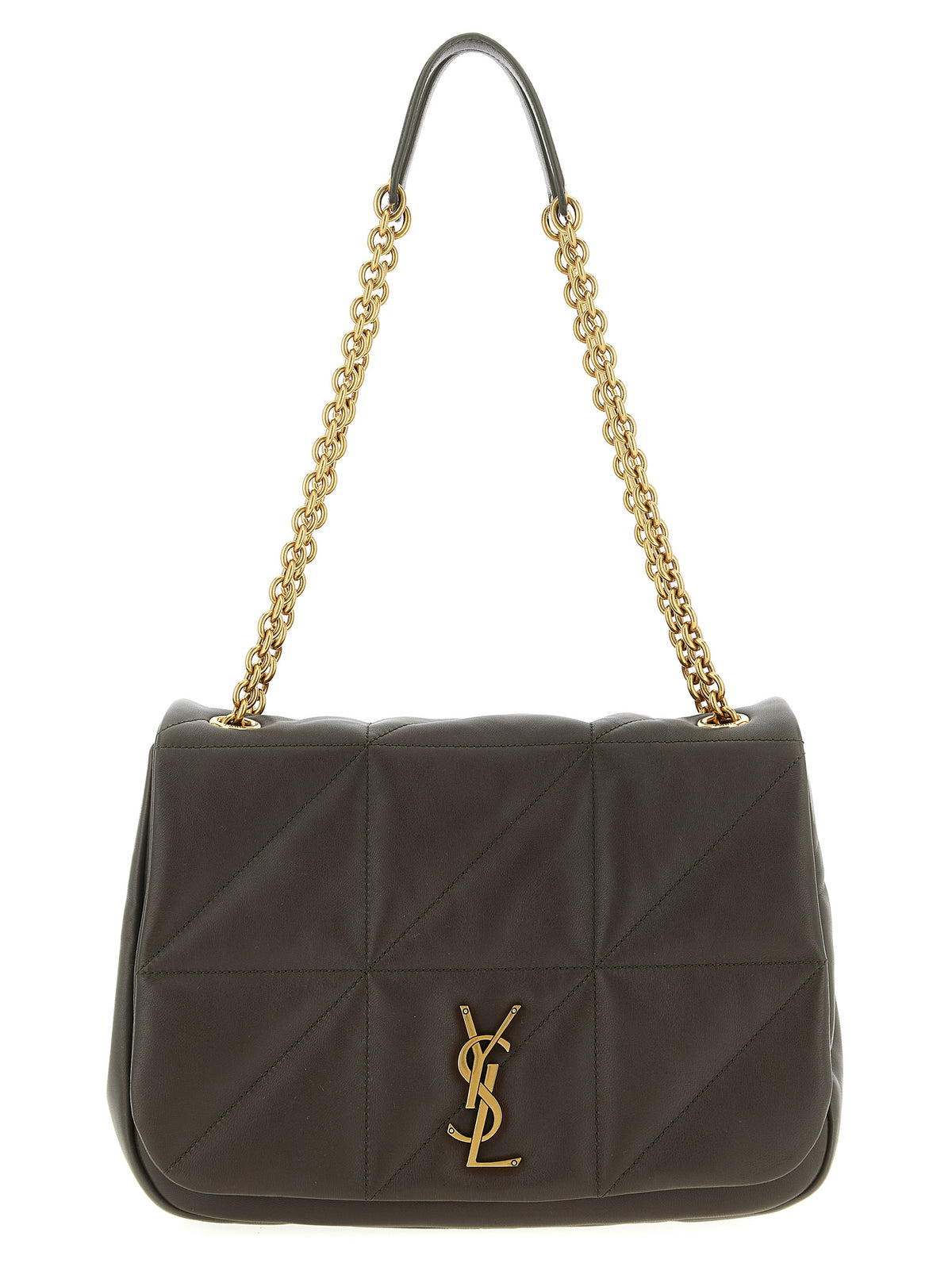 Saint Laurent Jamie Bicolor Lamb Leather Shoulder Bag